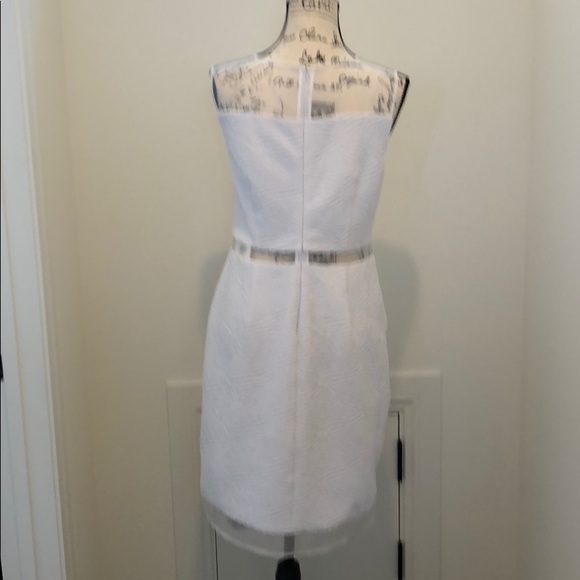 Calvin Klein white sleeveless dress size 10 NWT - Picture 3 of 8